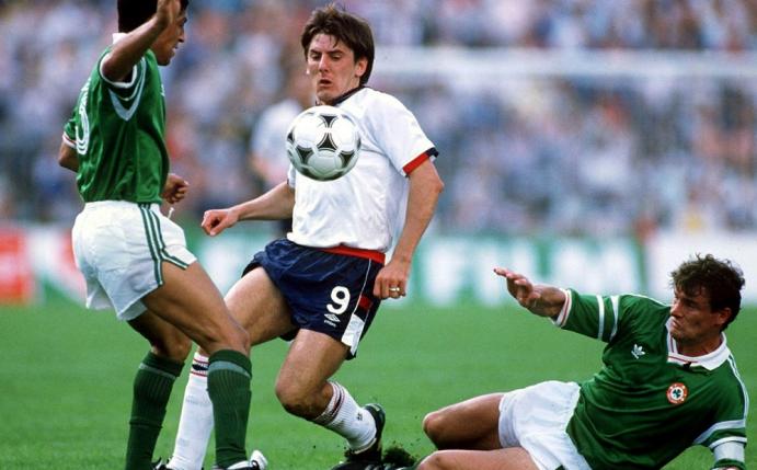 Nationalspieler von 1986 bis 1996: Peter Beardsley (M.) 