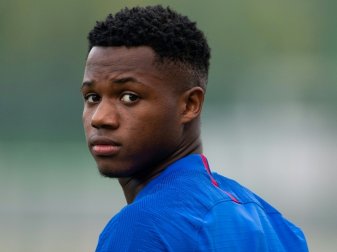 Anssumane Fati könnte bald für Spanien auflaufen Anssumane Fati könnte bald für Spanien auflaufen