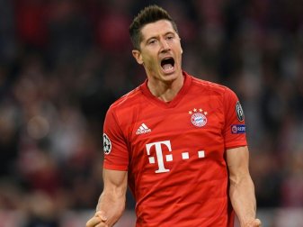 Lewandowski traf gegen Köln bereits nach drei Minuten Lewandowski traf gegen Köln bereits nach drei Minuten
