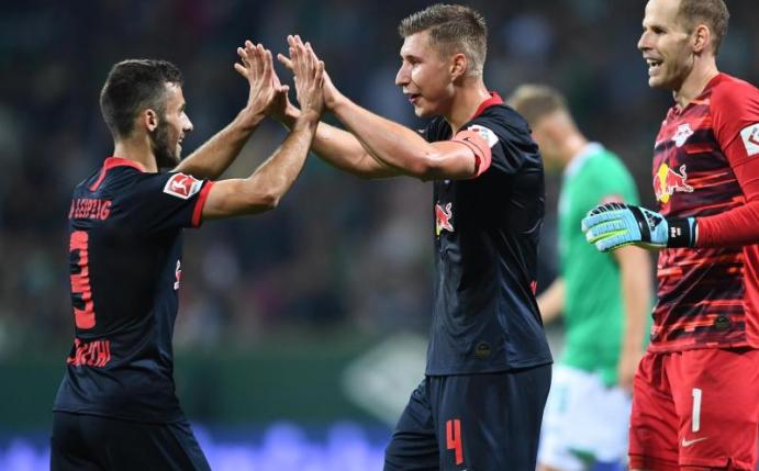 RB Leipzig führt die Bundesliga nach fünf Spieltagen an. Foto: Carmen Jaspersen