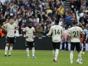 Manchester United verliert bei West Ham United 0:2 Manchester United verliert bei West Ham United 0:2