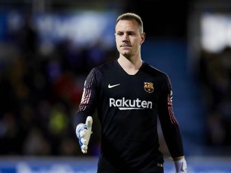 Barcelonas Keeper Marc-André ter Stegen ist zur Wahl den Welttorhüters nominiert. Foto: Ion Alcoba Beitia/gtres Barcelonas Keeper Marc-André ter Stegen ist zur Wahl den Welttorhüters nominiert. Foto: Ion Alcoba Beitia/gtres