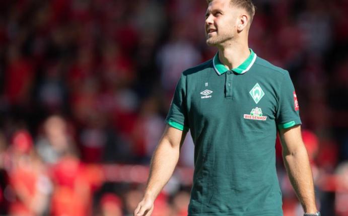 Musste sich bei einem Kniespezialisten operieren lassen: Niclas Füllkrug von Werder Bremen. Foto: Soeren Stache