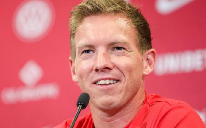 Hat bei RB Leipzig gut Lachen: Coach Julian Nagelsmann. Foto: Jan Woitas
