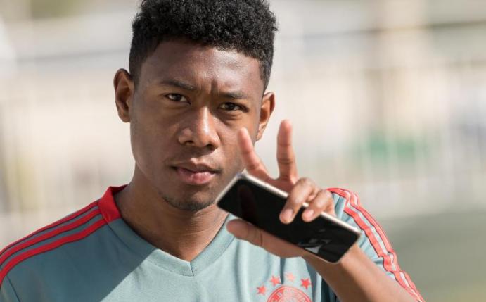 Hat das Training beim FC Bayern wieder aufgenommen: David Alaba. Foto: Peter Kneffel