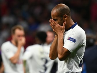 Sein Schuss ging über das Tor: Lucas Moura Sein Schuss ging über das Tor: Lucas Moura
