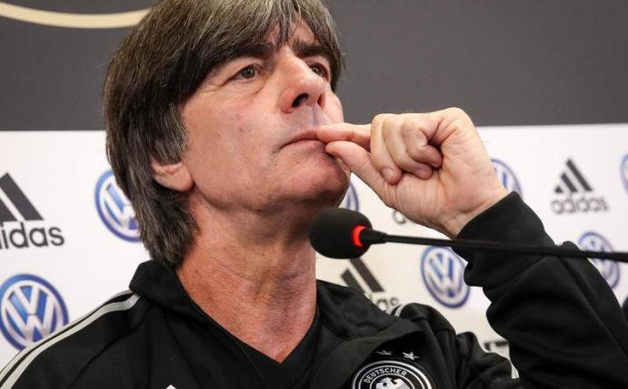 Bundestrainer Joachim Löw bleibt mit dem DFB-Team in der Nations League erstklassig. Foto: Christian Charisius