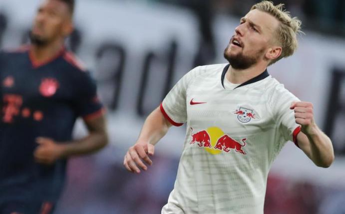 Will mit RB Leipzig einen Titel holen: Emil Forsberg. Foto: Jan Woitas