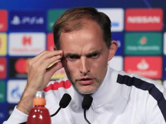 Nicht zufrieden mit der Leistung seines Teams: PSG-Coach Thomas Tuchel. Foto: Michel Euler/AP Nicht zufrieden mit der Leistung seines Teams: PSG-Coach Thomas Tuchel. Foto: Michel Euler/AP
