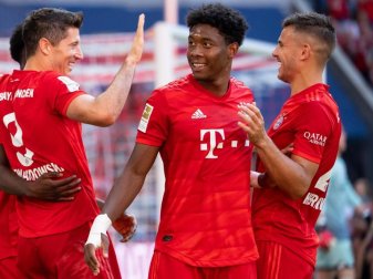 David Alaba (M.) steht dem FC Bayern wieder zur Verfügung. Foto: Sven Hoppe David Alaba (M.) steht dem FC Bayern wieder zur Verfügung. Foto: Sven Hoppe