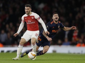Granit Xhaka (l) ist der neue Kapitän des FC Arsenal. Foto: Kirsty Wigglesworth/AP