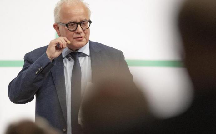 Spricht sich für ein stärkeres Engagement für den Frauenfußball aus: Fritz Keller, der neue DFB-Präsident. Foto: Boris Roessler