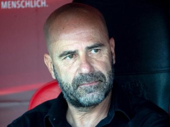 Leverkusens Trainer Peter Bosz hat das laufstärkstes Team der Bundesliga. Foto: Federico Gambarini Leverkusens Trainer Peter Bosz hat das laufstärkstes Team der Bundesliga. Foto: Federico Gambarini