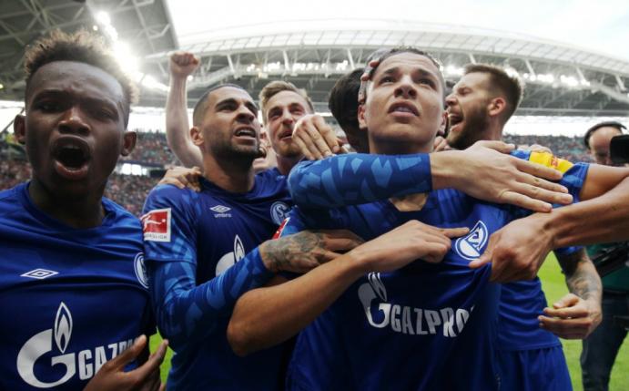 Der FC Schalke gewann sein Auswärtsspiel bei RB Leipzig