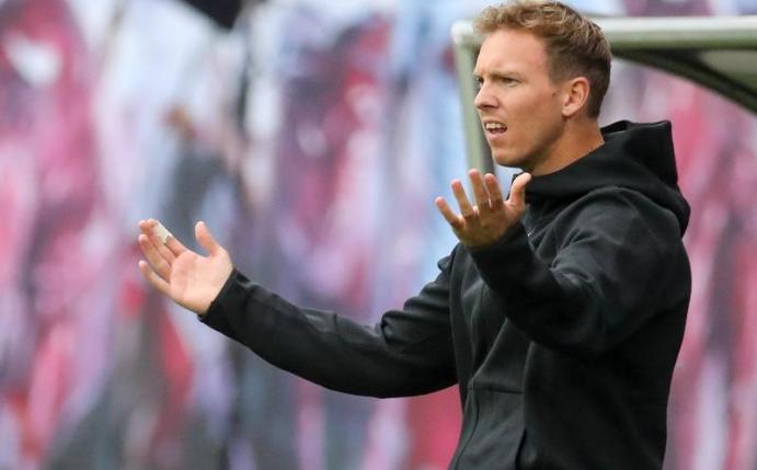 Gönnt den Spielern vor der Partie gegen Olympique Lyon eine Verschnaufpause: RB Leipzigs Trainer Julian Nagelsmann. Foto: Jan Woitas
