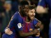 FC Barcelona: Dembele und Messi können spielen