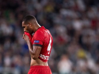Leverkusens Jonathan Tah nach der 0:3-Niederlage bei Juventus Turin. Foto: Marius Becker/dpa Leverkusens Jonathan Tah nach der 0:3-Niederlage bei Juventus Turin. Foto: Marius Becker/dpa