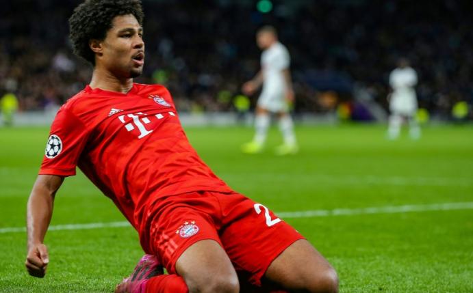 Serge Gnabry schnürte gegen Tottenham einen Viererpack