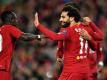 Mo Salah erzielt den Siegtreffer für Liverpool