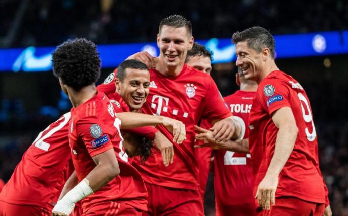 Die Bayern gewannen in der Champions League mit 7:2 bei Tottenham Hotspur. Foto: Matthias Balk/dpa