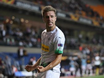 Erzielte den Ausgleich für Borussia Mönchengladbach: Patrick Herrmann. Foto: Friso Gentsch/dpa Erzielte den Ausgleich für Borussia Mönchengladbach: Patrick Herrmann. Foto: Friso Gentsch/dpa