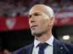 Reals Cheftrainer Zinedine Zidane wünscht, dass der angeschlagene Real-Profi Kroos nicht zur Nationalmannschaft reist. Foto: Miguel Morenatti/AP/dpa