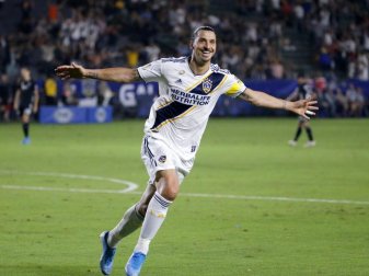 Zlatan Ibrahimovic spielt in der MLS für die Los Angeles Galaxy. Foto: Ringo Chiu/ZUMA Wire/dpa Zlatan Ibrahimovic spielt in der MLS für die Los Angeles Galaxy. Foto: Ringo Chiu/ZUMA Wire/dpa