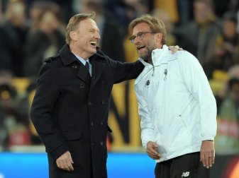 Arbeiteten viele Jahre erfolgreich bei Borussia Dortmund: Hans-Joachim Watzke und Jürgen Klopp. Foto: Federico Gambarini/dpa Arbeiteten viele Jahre erfolgreich bei Borussia Dortmund: Hans-Joachim Watzke und Jürgen Klopp. Foto: Federico Gambarini/dpa