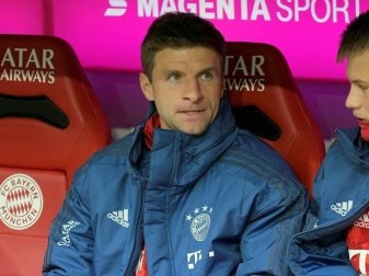 Thomas Müller saß zuletzt fünfmal in Folge auf der Bank Thomas Müller saß zuletzt fünfmal in Folge auf der Bank