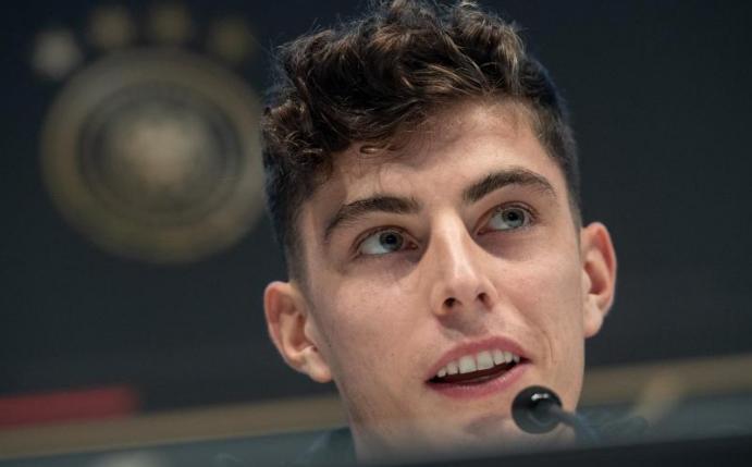 Heiß begehrt bei den europäischen Topclubs: Kai Havertz. Foto: Bernd Thissen/dpa