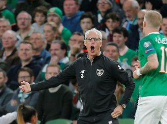 Trainer McCarthy und Irland spielen remis gegen Georgien Trainer McCarthy und Irland spielen remis gegen Georgien