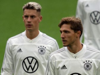 Niklas Stark (r) darf auf eine erneute Nominierung für die Nationalmannschaft hoffen. Foto: Federico Gambarini/dpa Niklas Stark (r) darf auf eine erneute Nominierung für die Nationalmannschaft hoffen. Foto: Federico Gambarini/dpa
