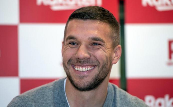 Kölner durch und durch: Lukas Podolski. Foto: Bernd Thissen/dpa