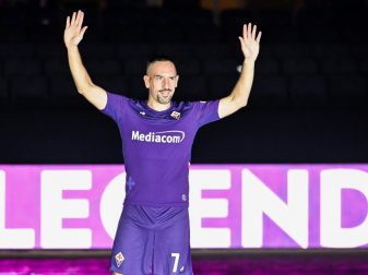 Fühlt sich in Florenz pudelwohl: Altstar Franck Ribery Fühlt sich in Florenz pudelwohl: Altstar Franck Ribery