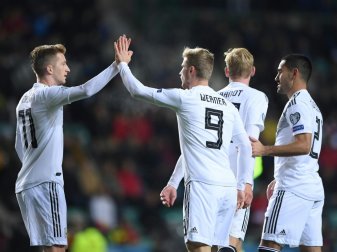 Über acht Millionen Zuschauer sehen DFB-Sieg in Estland Über acht Millionen Zuschauer sehen DFB-Sieg in Estland