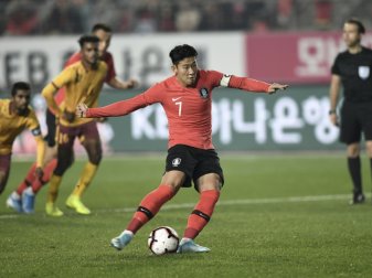 Spielt mit Südkorea gegen Nordkorea: Heung-Min Son Spielt mit Südkorea gegen Nordkorea: Heung-Min Son