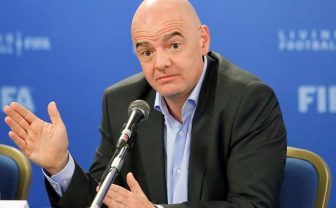 Gianni Infantino fordert, die Täter zu "bestrafen"