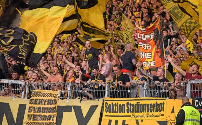 Fans des BVB waren in Prag negativ aufgefallen