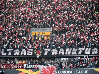 Von EL-Auswärtsspielen ausgeschlossen: Die SGE-Fans Von EL-Auswärtsspielen ausgeschlossen: Die SGE-Fans