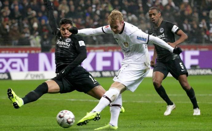 Zum Auftakt des achten Spieltages empfängt Eintracht Frankfurt Bayer Leverkusen. Foto: Hasan Bratic/dpa