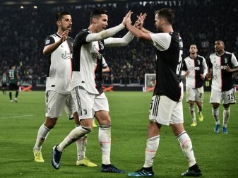 Cristiano Ronaldo brachte Juventus Turin in Führung Cristiano Ronaldo brachte Juventus Turin in Führung