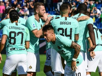 Inter Mailand siegt bei Sassuolo Calcio 4:3 Inter Mailand siegt bei Sassuolo Calcio 4:3