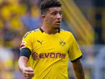 Erhielt eine hohe Geldstrafe vom BVB: Jadon Sancho. Foto: Guido Kirchner/dpa Erhielt eine hohe Geldstrafe vom BVB: Jadon Sancho. Foto: Guido Kirchner/dpa