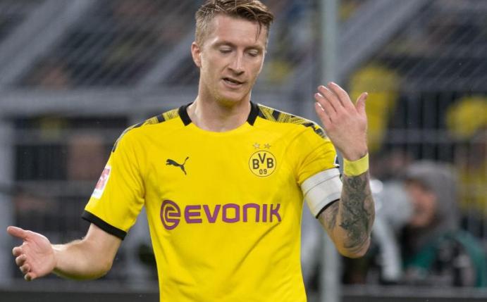 Borussia Dortmund muss in Mailand auf Kapitän Marco Reus verzichten. Foto: Bernd Thissen/dpa