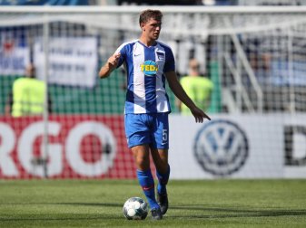 Niklas Stark steht vor der Rückkehr ins Teamtraining. Foto: Daniel Karmann/dpa Niklas Stark steht vor der Rückkehr ins Teamtraining. Foto: Daniel Karmann/dpa