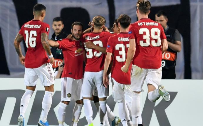 Anthony Martial nach dem Elfmeter zum 1:0