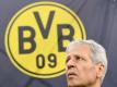 BVB-Trainer Lucien Favre muss mit seinem Team beim FC Schalke 04 antreten. Foto: Bernd Thissen/dpa