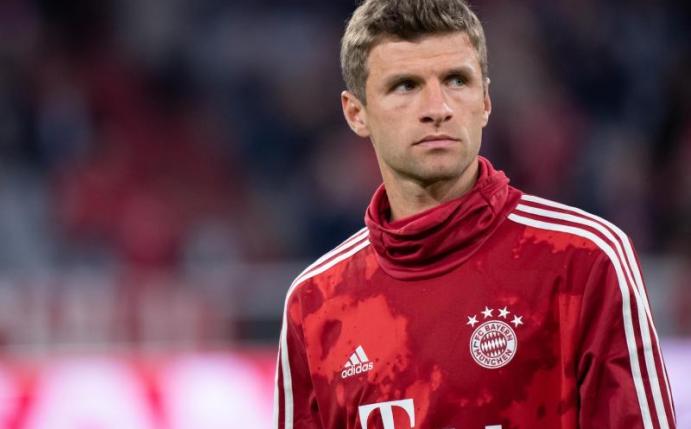 Bayern-Star Thomas Müller steht in der Startelf gegen Union Berlin. Foto: Sven Hoppe/dpa