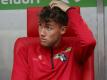 Luca Waldschmidt musste gegen Leipzig vorzeitig raus
