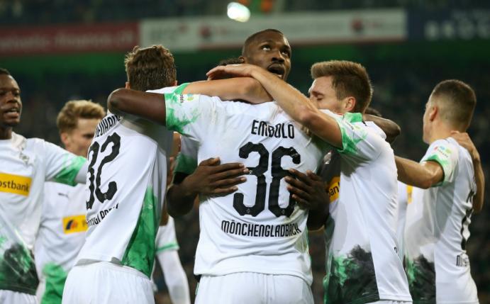 Gladbach bleibt weiter Bundesliga-Spitzenreiter